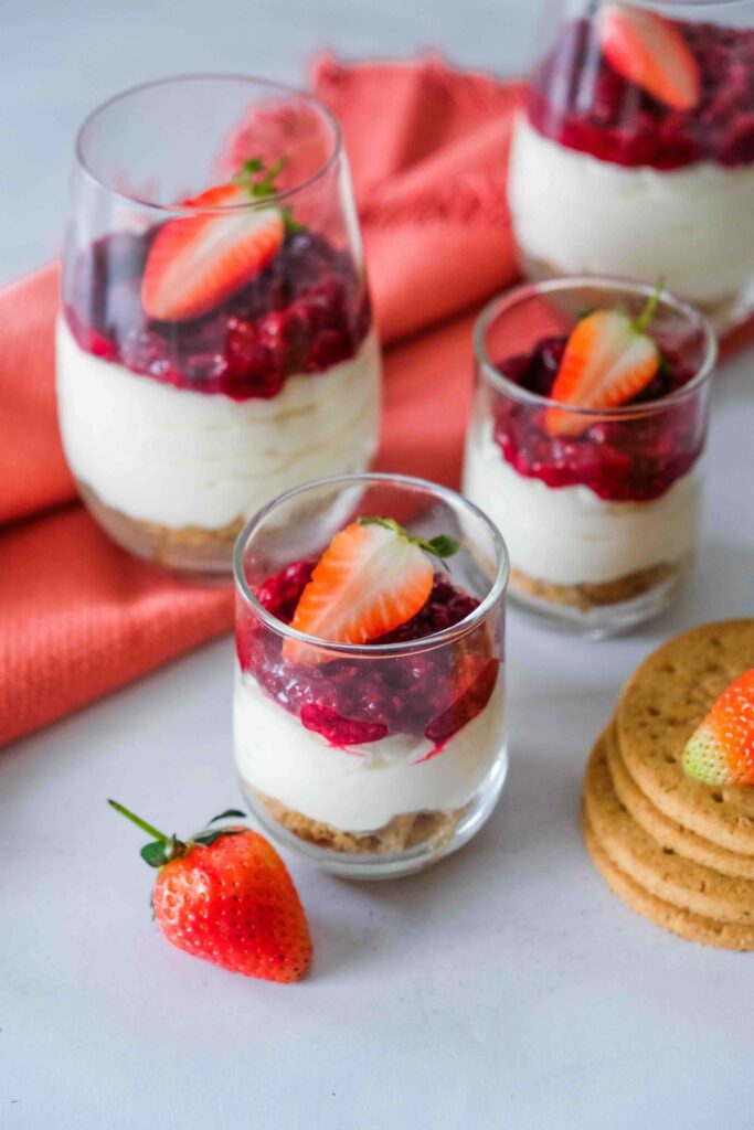 Strawberry Cheesecake Verrine