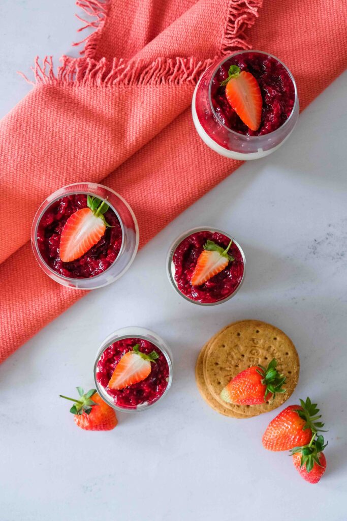 Strawberry Cheesecake Verrine