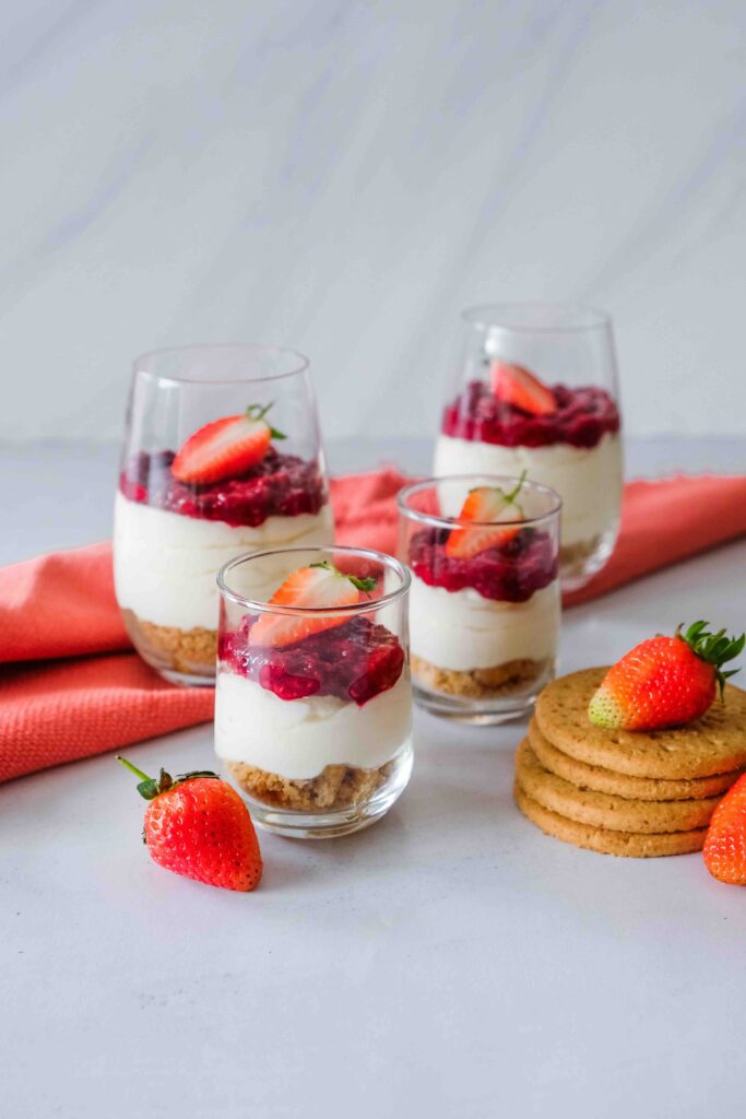 Strawberry Cheesecake Verrine